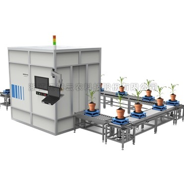 溫室型高通量植物表型采集分析平臺 